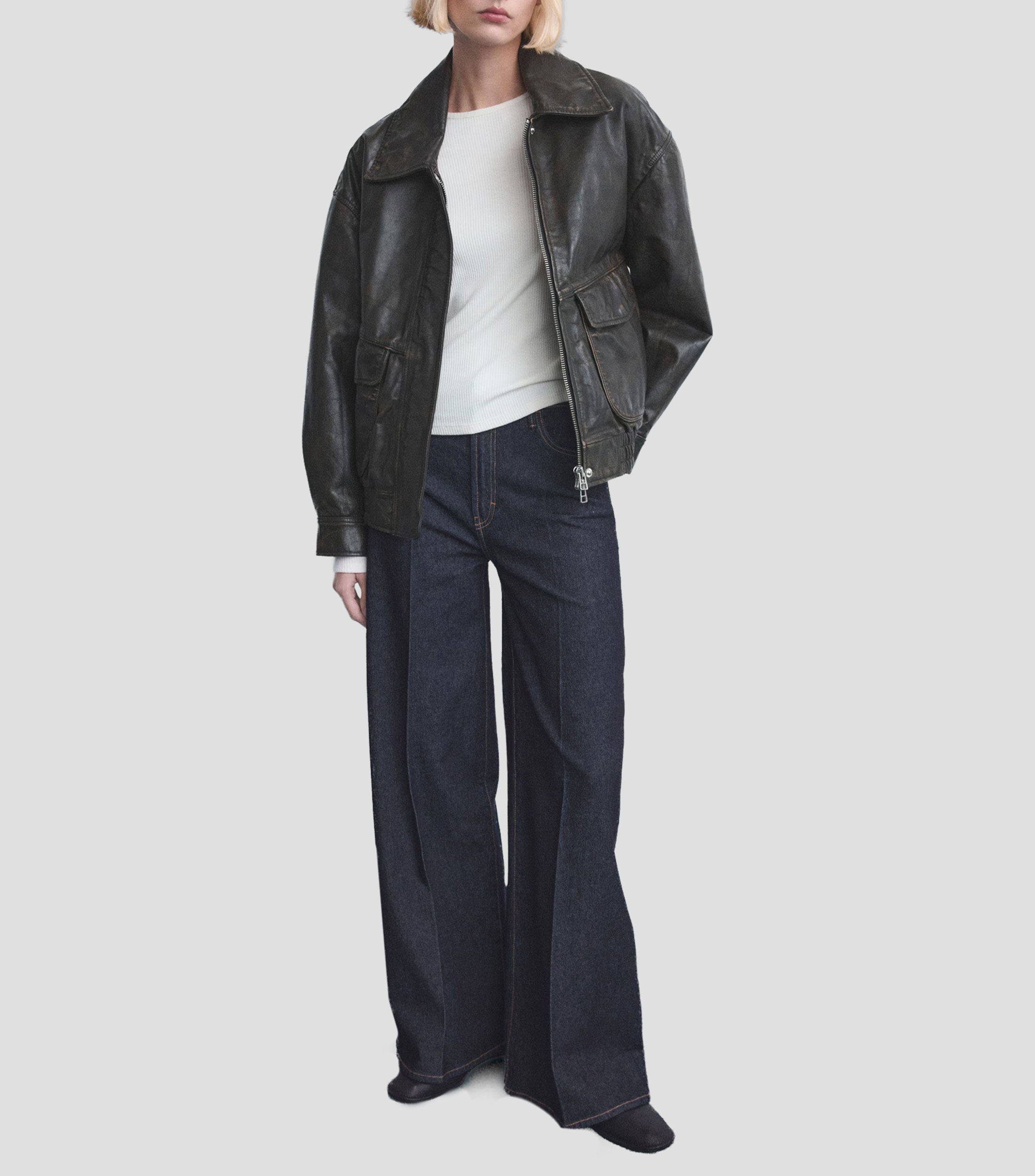 Jeans wideleg Mujer